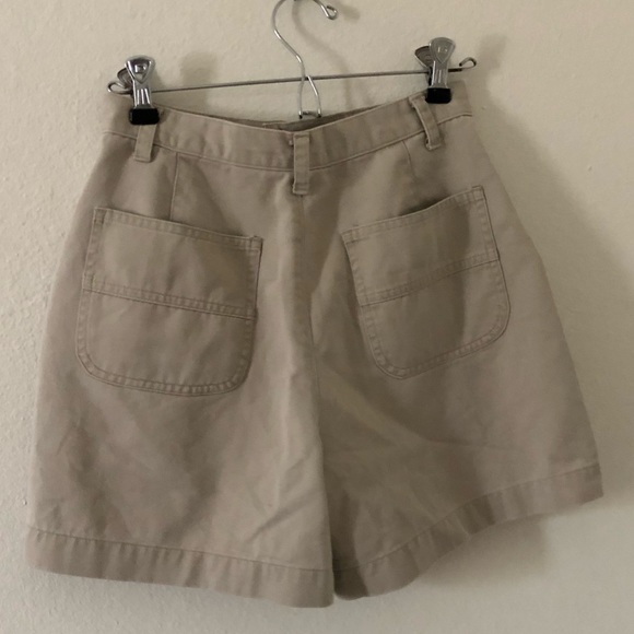 Liz Claiborne High-Waisted Khaki Shorts - Picture 2 of 3